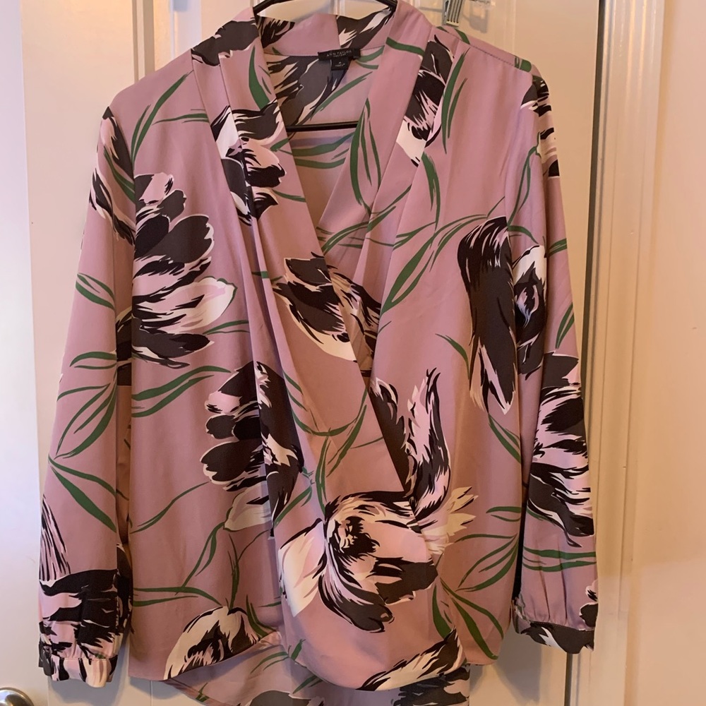 Ann Taylor lavender - size medium blouse.